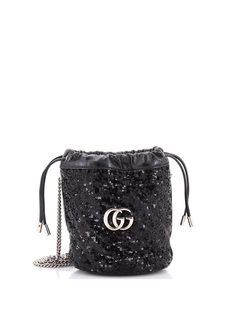Gucci Gg Marmont Bucket Bag Diagonal #374955G80B